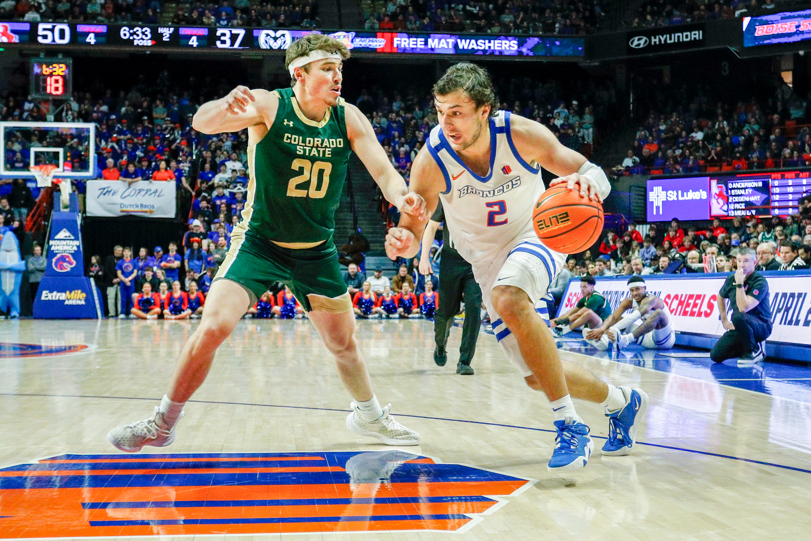 NCAA Basketball: Colorado State at Boise State